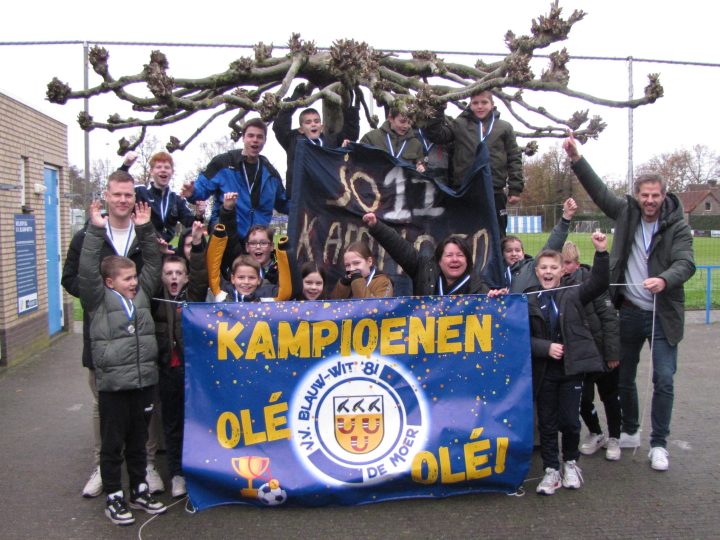 JO11 kampioen 2e fase competitie!!!