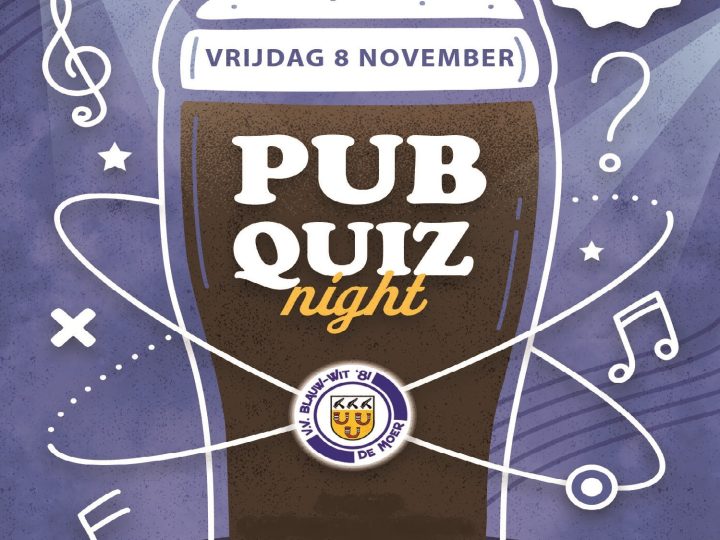 Pubquiz 8 november