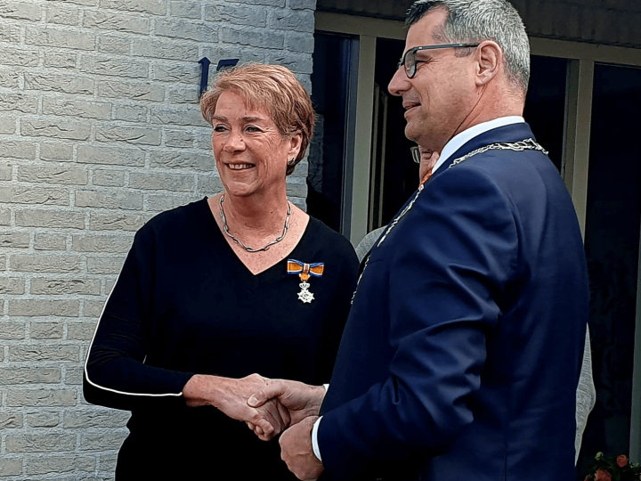 Lintje voor Trudy Verkleij